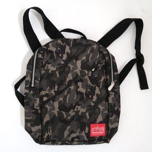 MANHATTAN PORTAGE zip backpack Camo twill NWOT